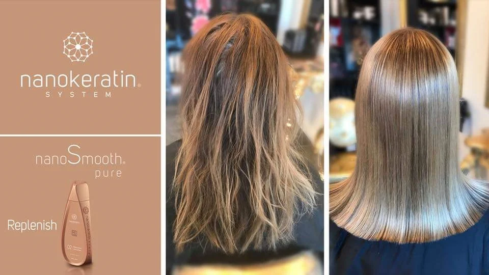 We are a Nanokeratin system certified salon