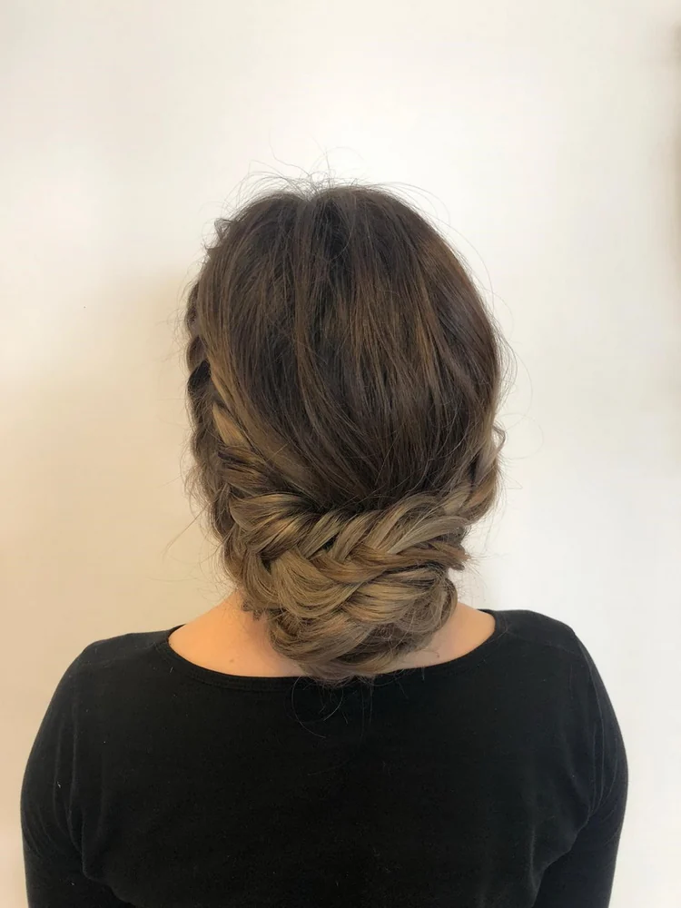 Hair styling at Sam’s Hair & Beauty